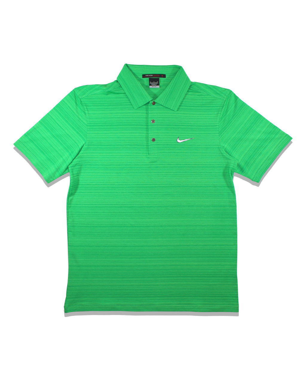 Nike Tiger Woods Green Heather DRI-FIT Polo