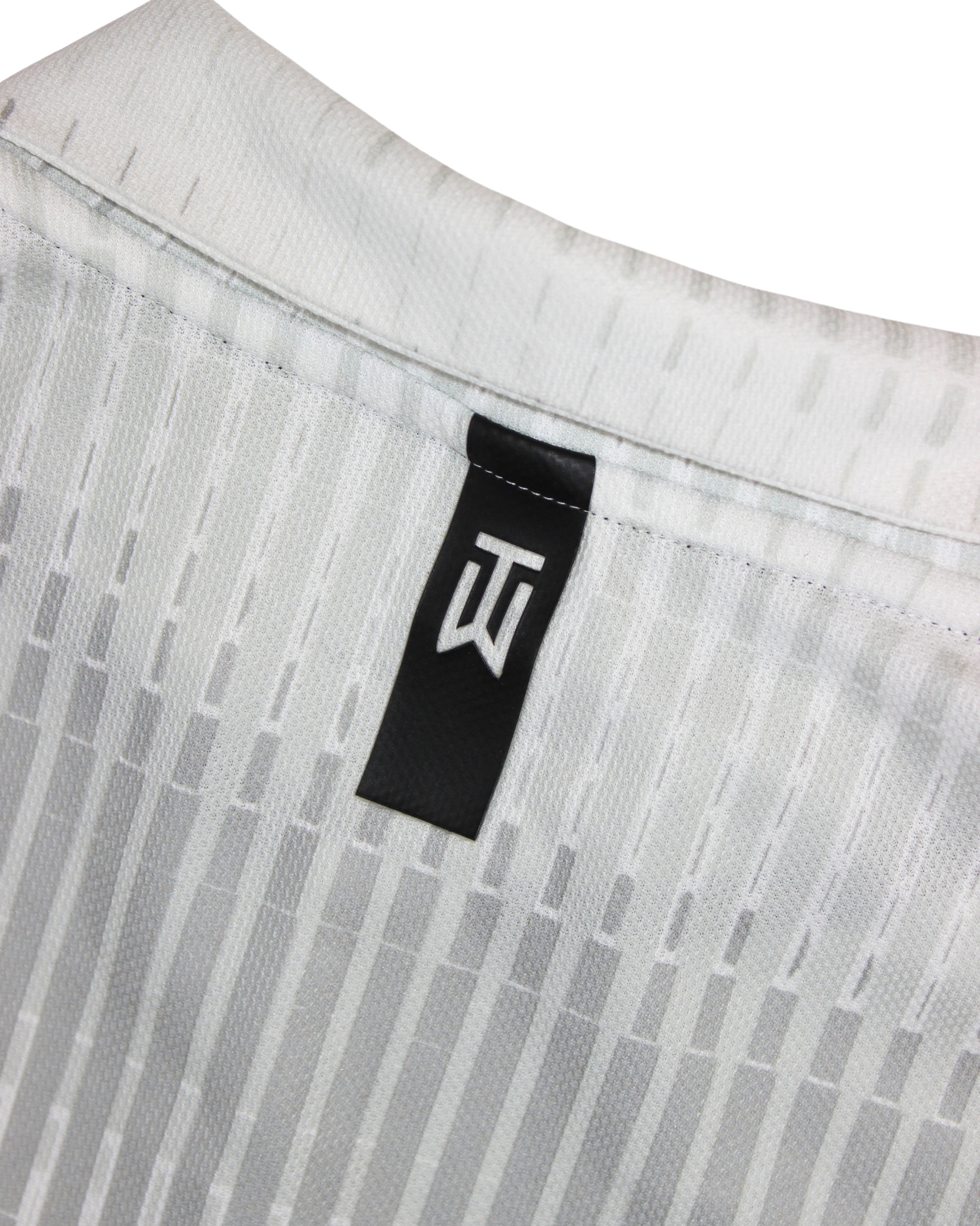 Nike Tiger Woods White Grey DRI-FIT ADV Polo
