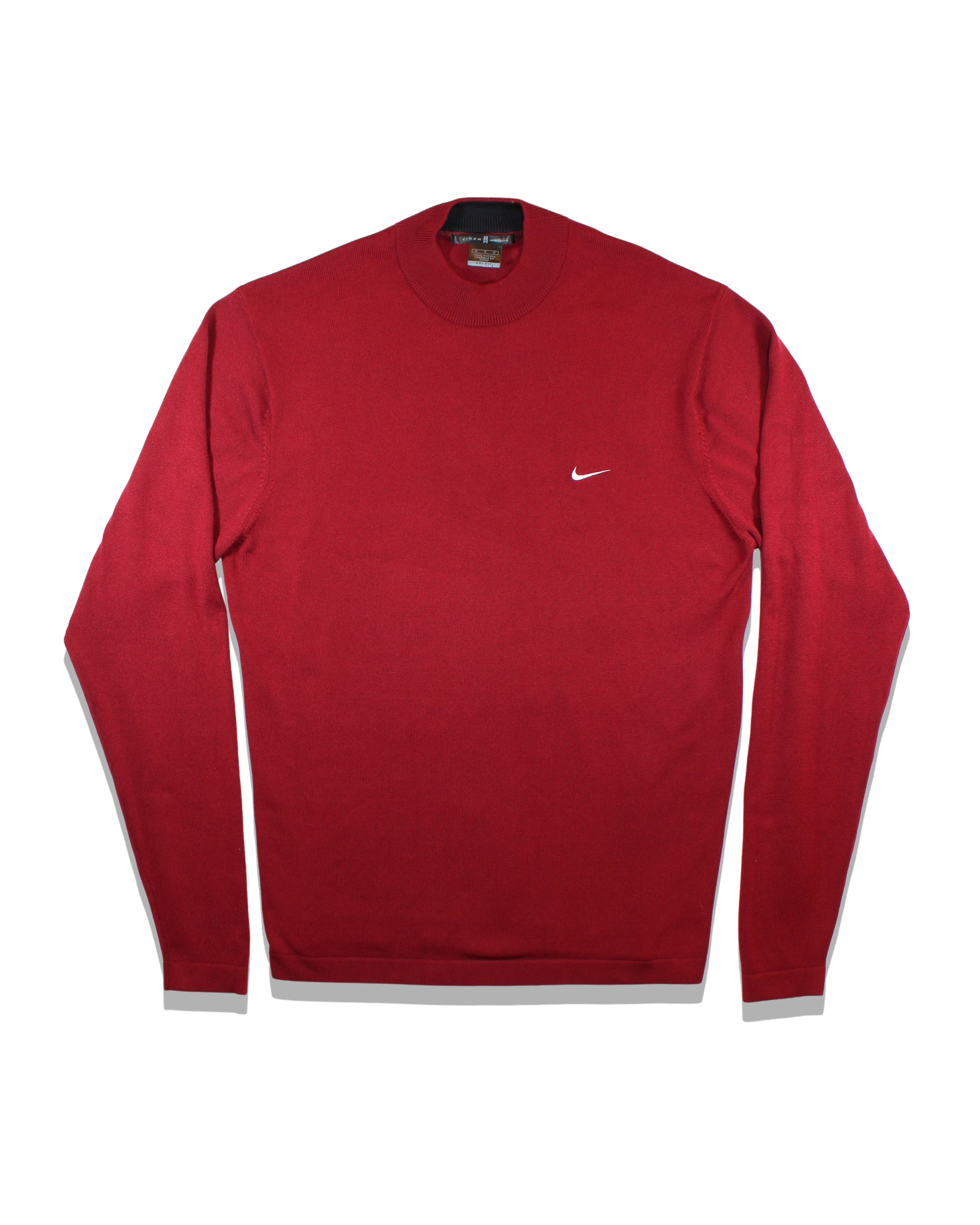 Nike Tiger Woods Red Crewneck Jumper