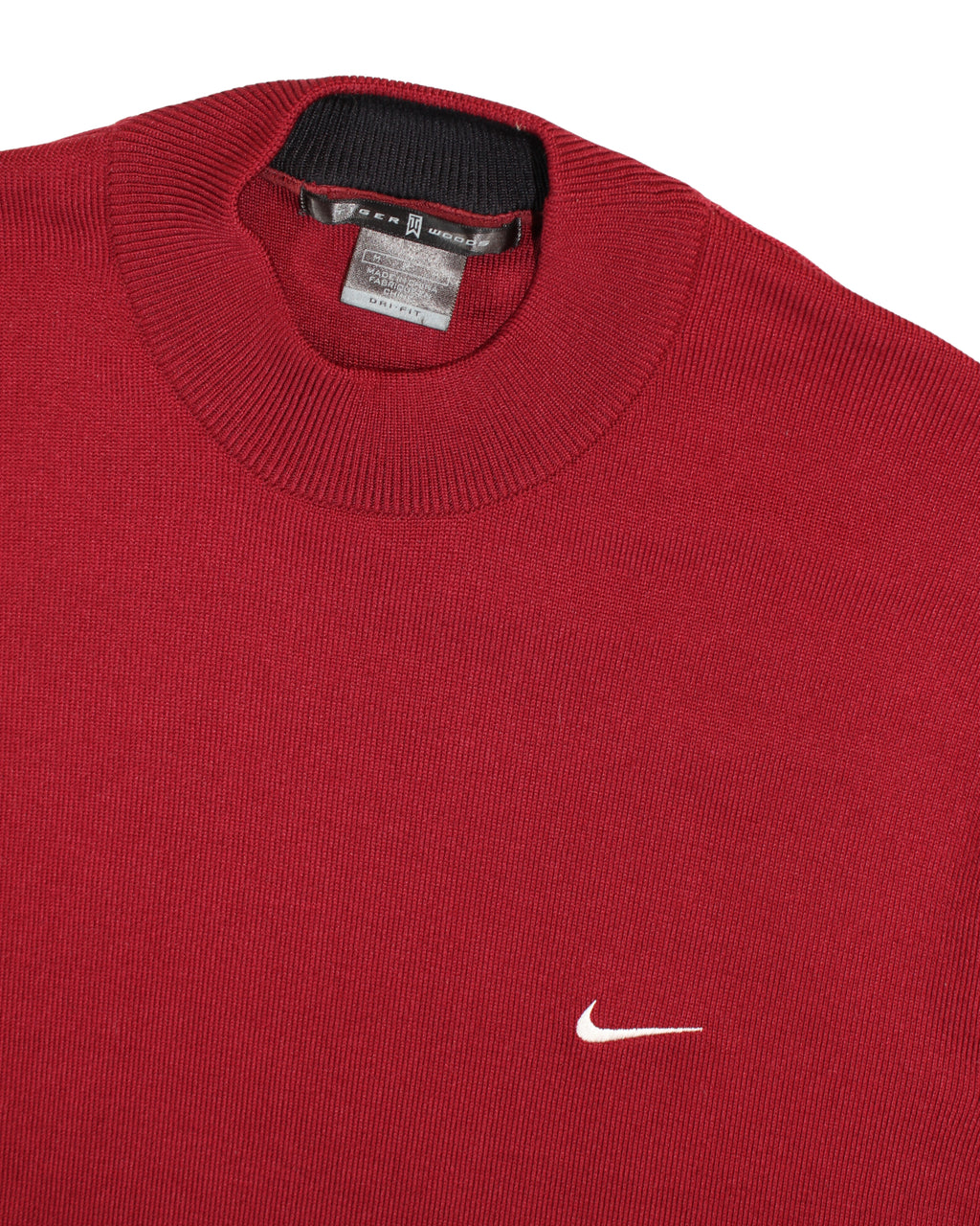 Nike Tiger Woods Red Crewneck Jumper
