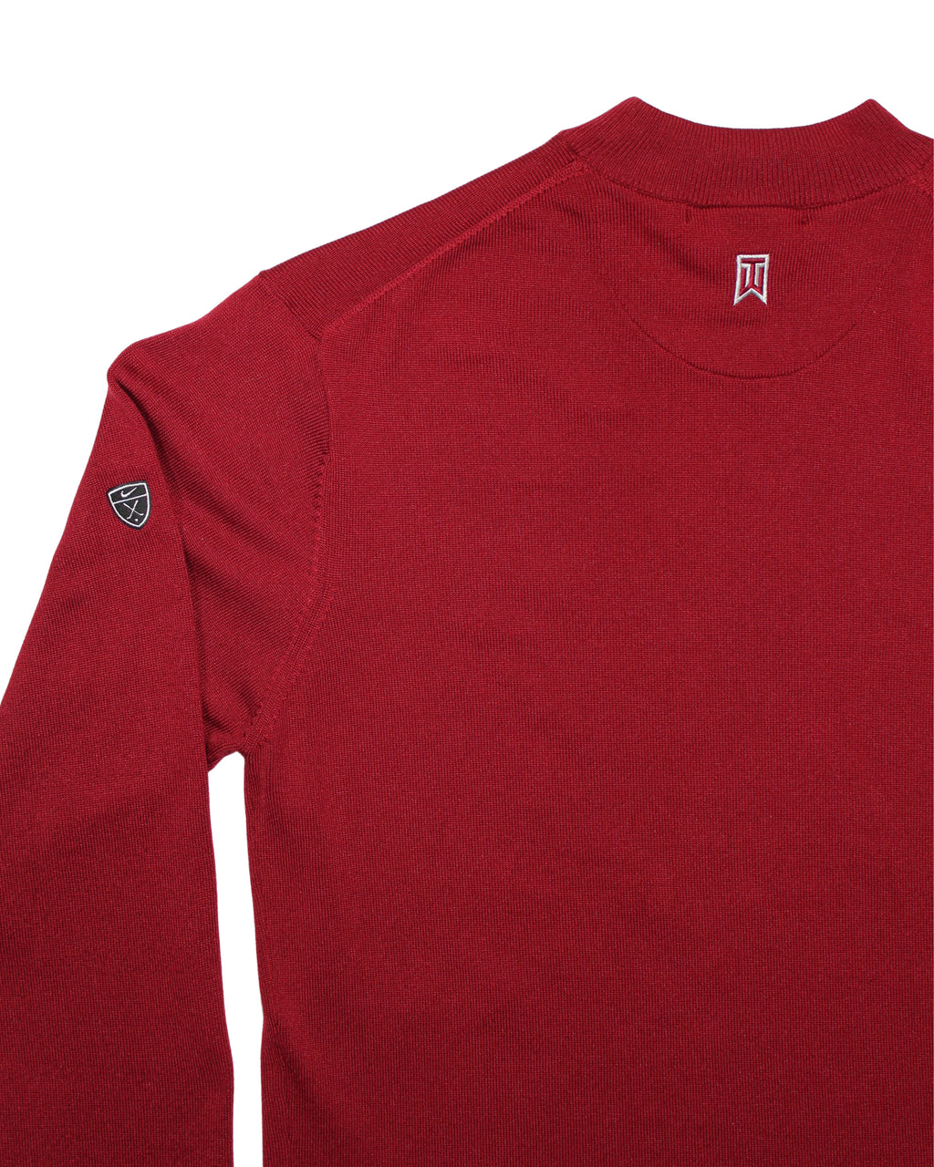 Nike Tiger Woods Red Crewneck Jumper
