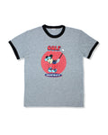Disney Golf Print Grey Tee