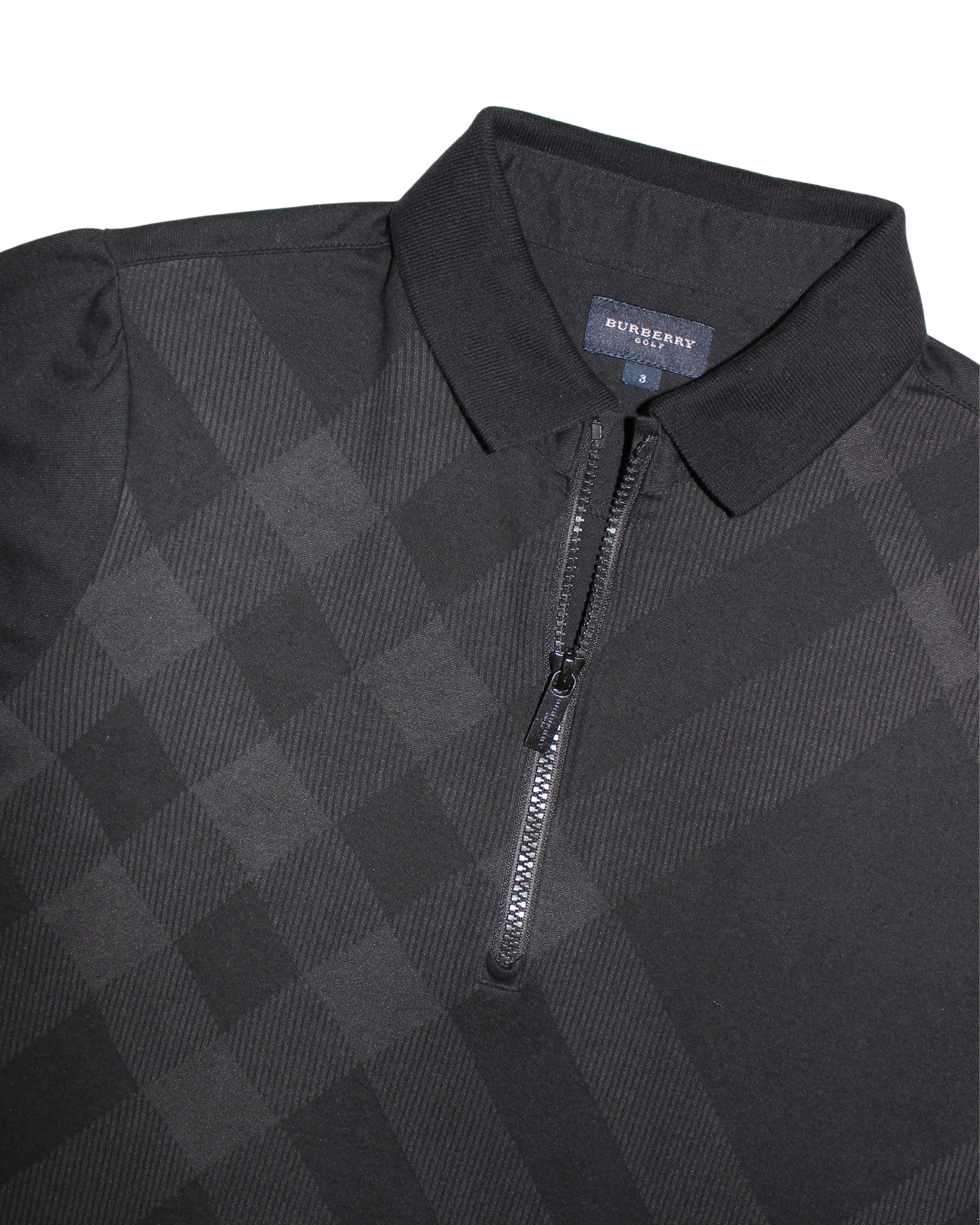 Burberry Golf Womens Black Zip Polo – Gallery St Miller