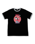 Disney Golf Print Black Tee