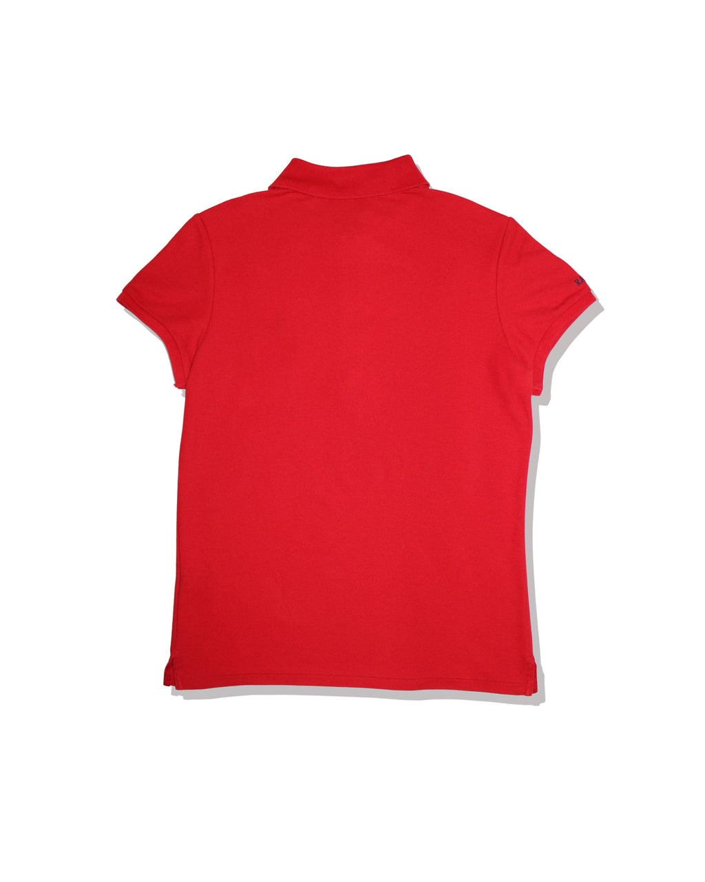 Ralph Lauren Golf Womens Red Zip Polo