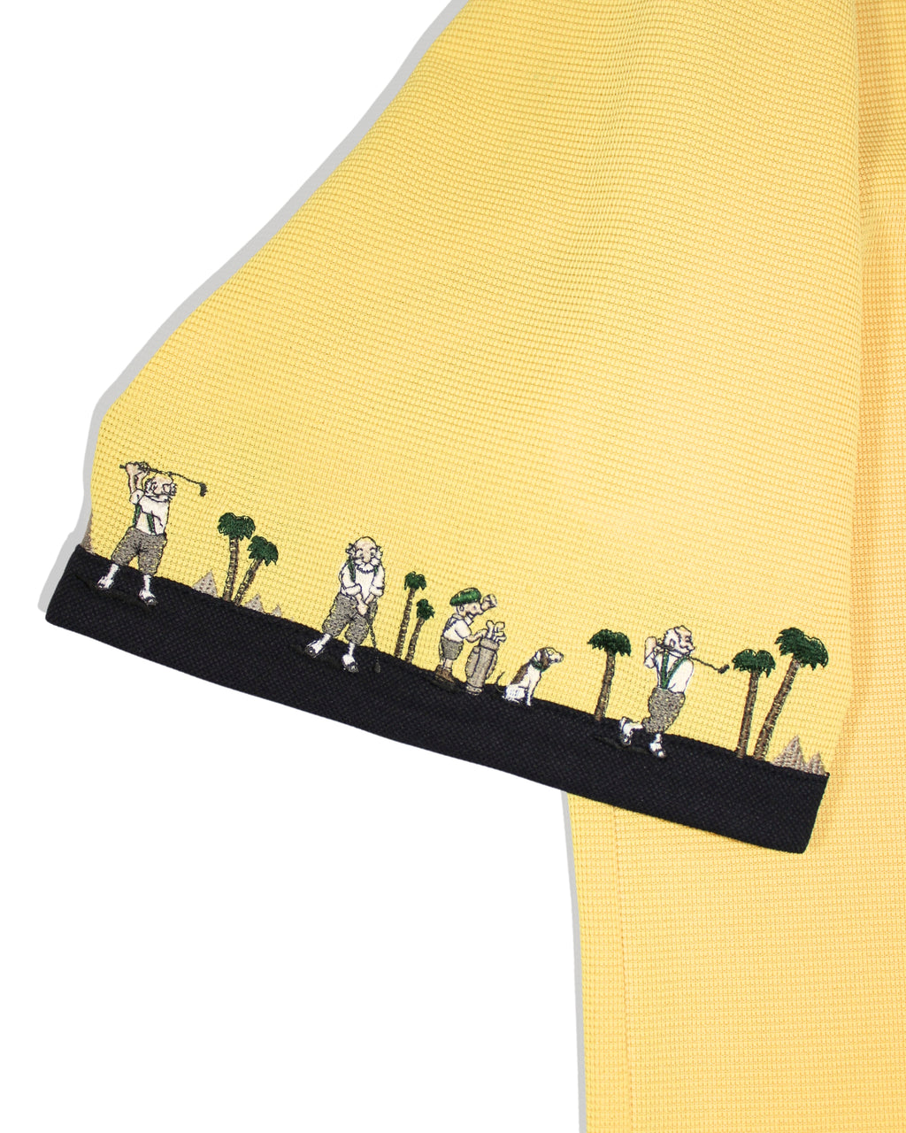 Masters Augusta National Mustard Polo