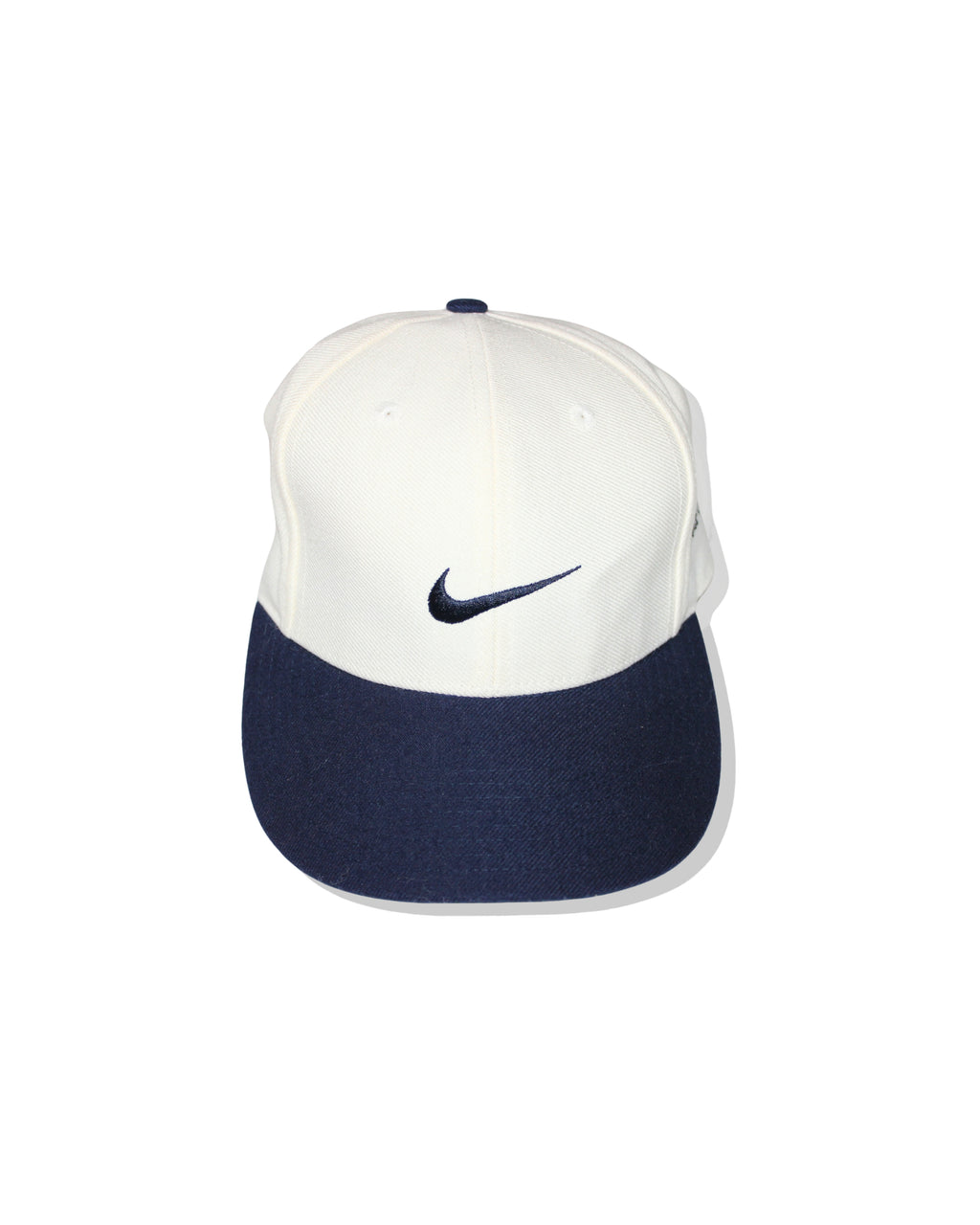 Nike White Navy Golf Cap