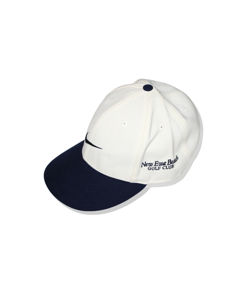Nike White Navy Golf Cap