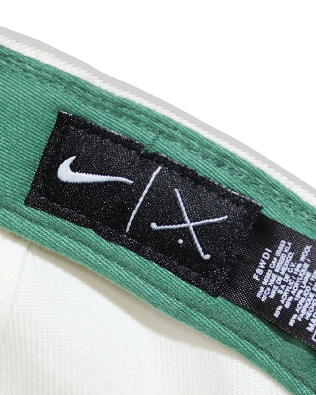 Nike White Navy Golf Cap