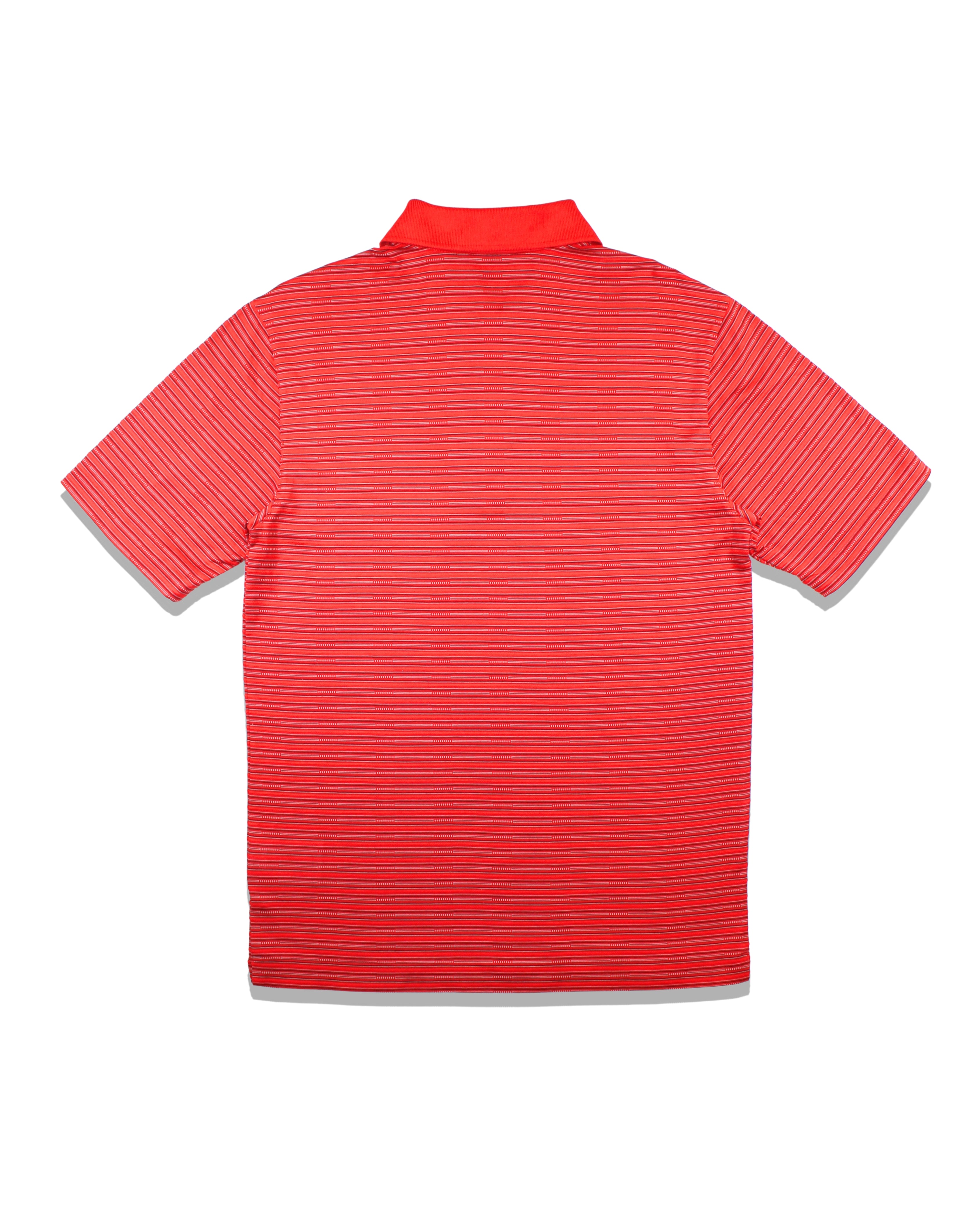 Nike Tiger Woods Red Striped Polo