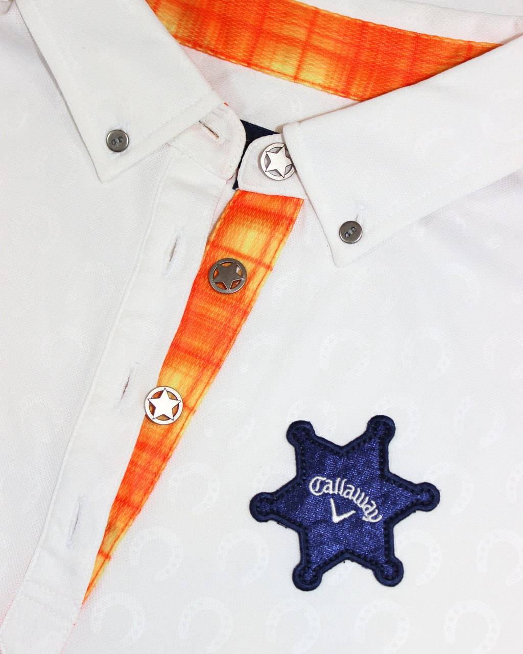 Callaway Womens White Cowboy Polo