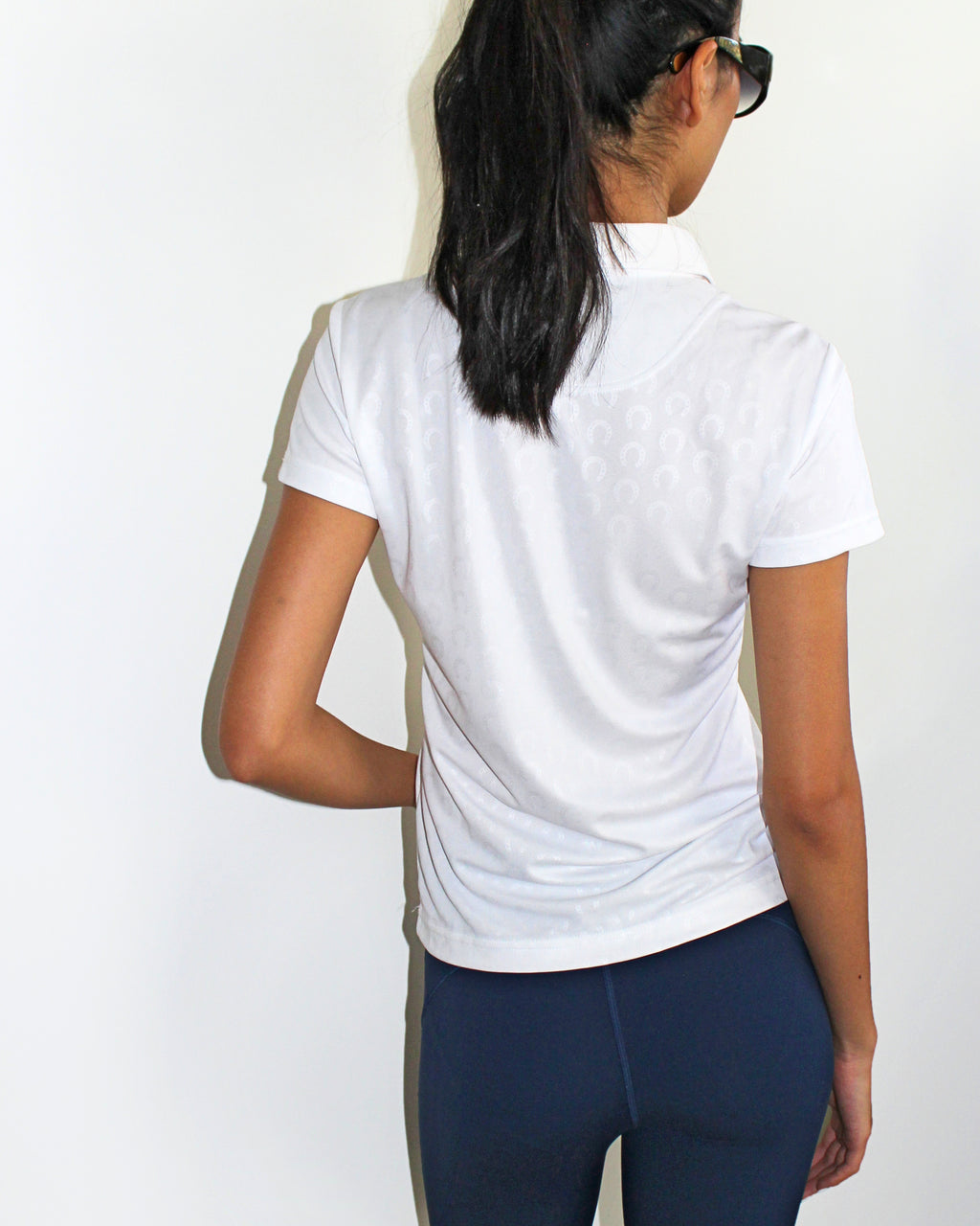 Callaway Womens White Cowboy Polo