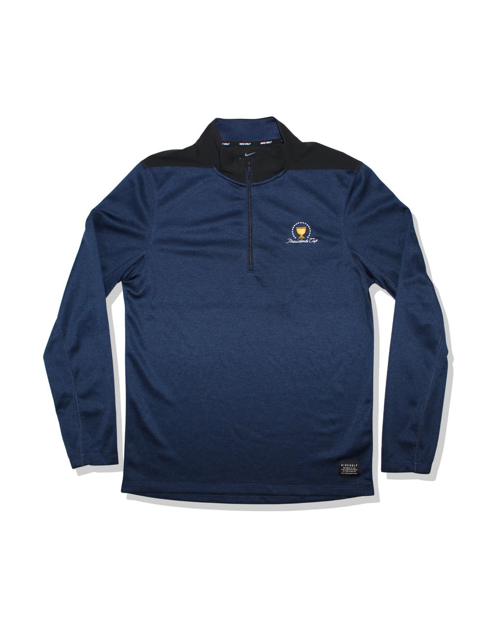 Nike Golf President Cup Navy Quarter Zip Top