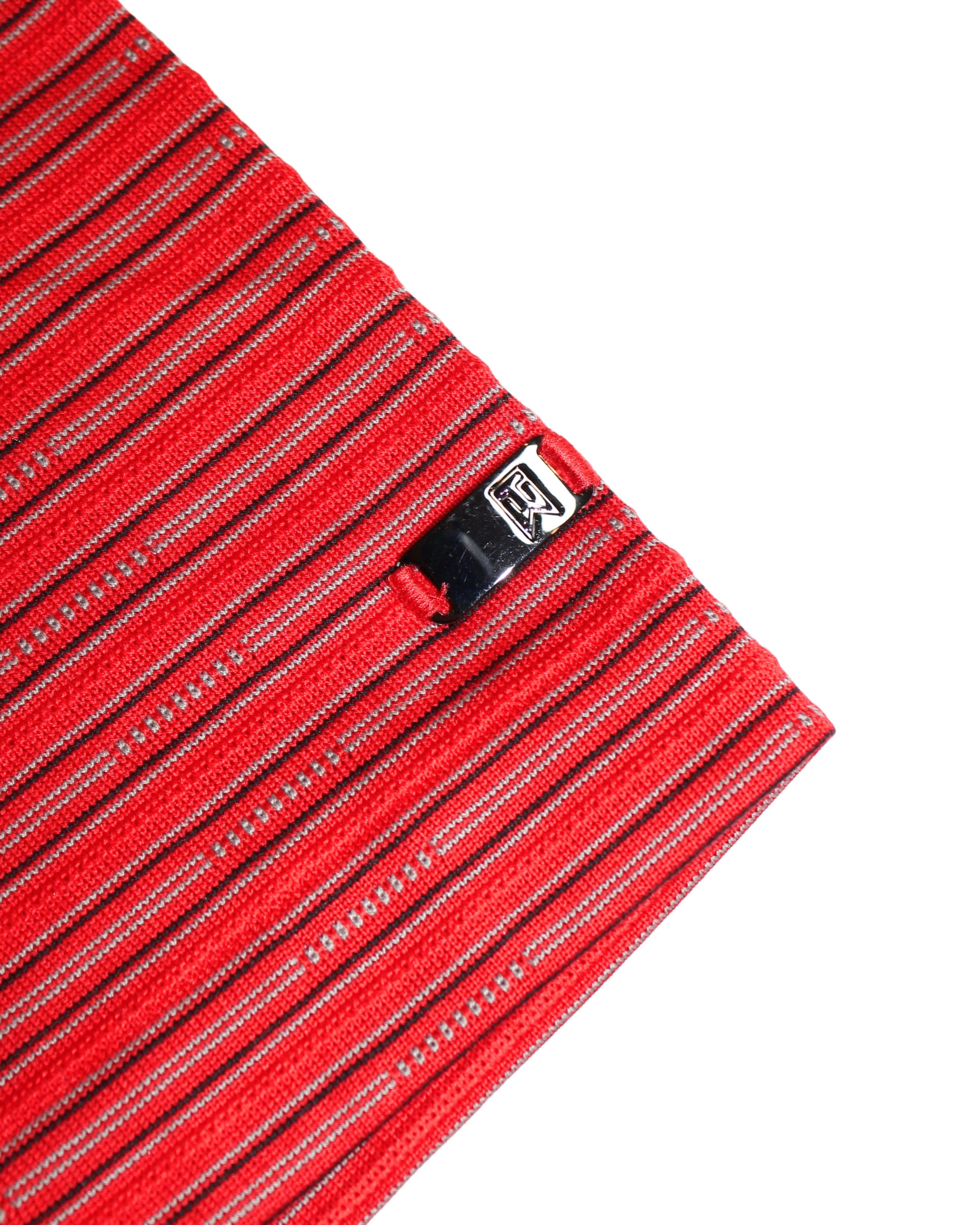 Nike Tiger Woods Red Striped Polo